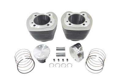 HARLEY 95 Zoll Big Bore Twin Cam Zylinder- und Kolben-Kit, passend für 2000-2006 FXST, 2000-2006 FLST, 20
