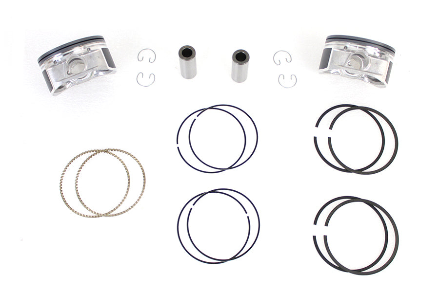 HARLEY 96 Zoll Twin Cam Kolben-Kit Passend für 2007-2013 FXST, 2007-2013 FLST, 2007-2013 FXD, 2007-20