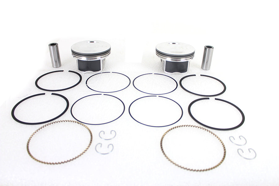 HARLEY 103 Kubikzoll Twin Cam Kolben-Kit Passend für 2007-2017 FXST, 2007-2017 FLST, 2007-2017 FXD, 2006-2