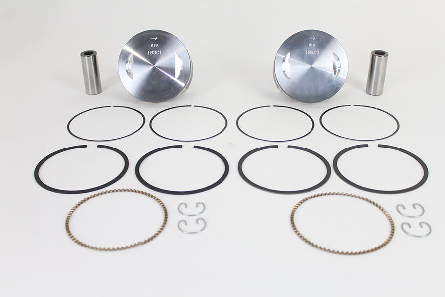 HARLEY 103 Zoll Twin Cam Kolben-Kit Passend für 2007-2017 FXST, 2007-2017 FLST, 2007-2017 FXD, 2006-2