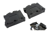 HARLEY Black Titanium TC-88 Rocker Box Abdeckungssatz passend für 1999–2016 FLST, 1999–2018 FXST,