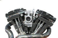 HARLEY Black Titanium TC-88 Rocker Box Abdeckungssatz passend für 1999–2016 FLST, 1999–2018 FXST,