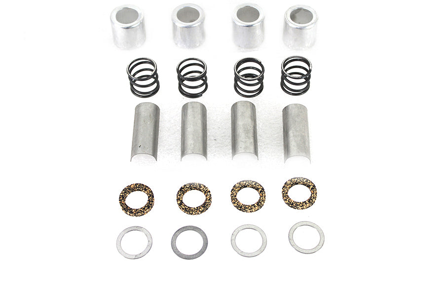HARLEY 1936 Stößelstangenabdeckungs-Clip-Kit Edelstahl Passend für 1936-1936 EL,