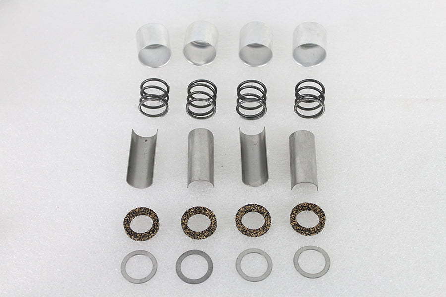 HARLEY 1936 Stößelstangenabdeckungs-Clip-Kit Edelstahl Passend für 1936-1936 EL,