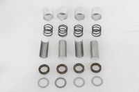 HARLEY 1936 Stößelstangenabdeckungs-Clip-Kit Edelstahl Passend für 1936-1936 EL,