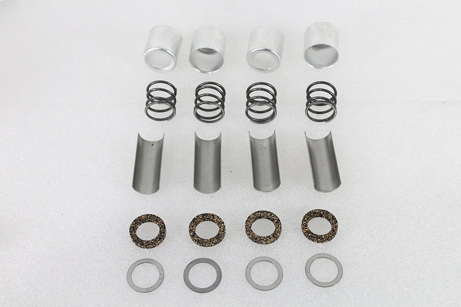 HARLEY 1936 Stößelstangenabdeckungs-Clip-Kit Edelstahl Passend für 1936-1936 EL,