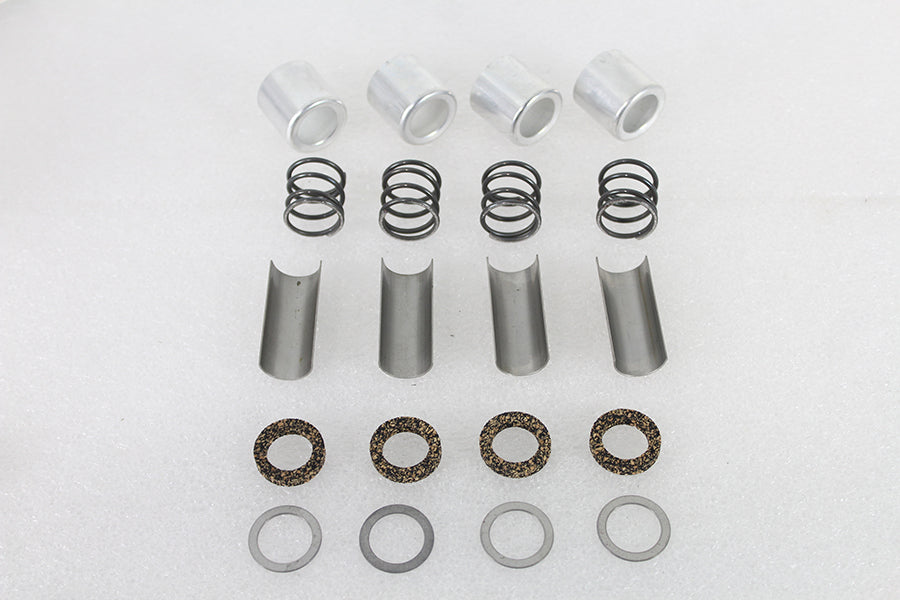 HARLEY 1936 Stößelstangenabdeckungs-Clip-Kit Edelstahl Passend für 1936-1936 EL,