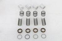 HARLEY 1936 Stößelstangenabdeckungs-Clip-Kit Edelstahl Passend für 1936-1936 EL,