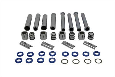 HARLEY Knucklehead Stößelstangenabdeckung Kit Chrom Passt 1941-1947 FL,