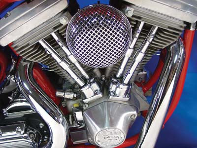HARLEY Stößelstangen-Abdeckungssatz Passend für 1984-1998 FXST, 1984-1998 FLT, 1984-1994 FXR, 1991-1998 FXD, 1