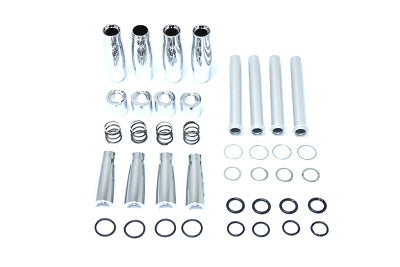 HARLEY Stößelstangenabdeckungs-Kit Passend für 1984-1998 FXST, 1984-1998 FLT, 1984-1994 FXR, 1991-1998 FXD, 1