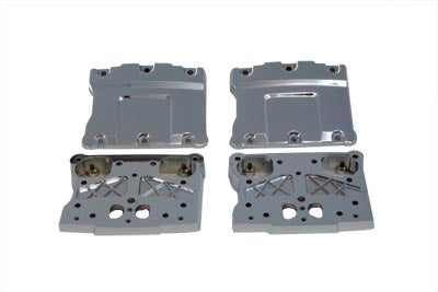 HARLEY Chrom TC-88 Kipphebelgehäuse-Set Passt für 1999-2017 FXST, 1999-2017 FLST, 1999-2017 FXD, 1999-20