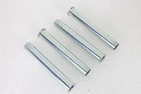 HARLEY Replica Inner Pushrod Cover Tube Set White Zinc Plated fits 1936-1947 EL,   1941-1947 FL,