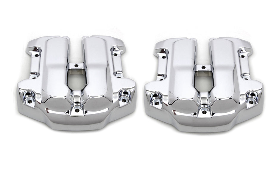 HARLEY M8 Kipphebelgehäuse-Abdeckung Chrom-Set Passend für 2017-UP FLT,