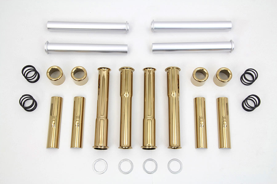HARLEY Stößelstangen-Abdeckungssatz Passend für 1966-1984 FXST, 1966-1984 FLST, 1966-1984 FLT, 1966-1984 FXD,