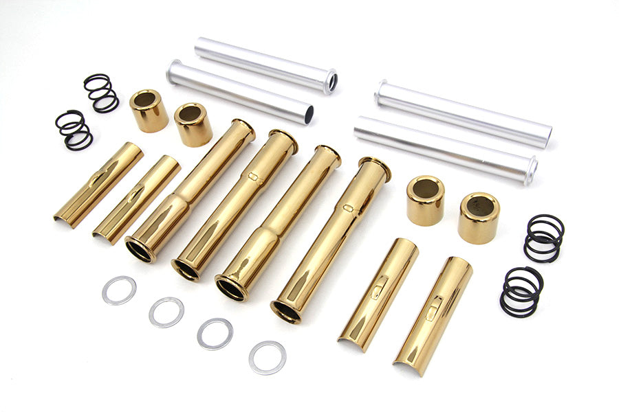 HARLEY Stößelstangen-Abdeckungssatz Passend für 1966-1984 FXST, 1966-1984 FLST, 1966-1984 FLT, 1966-1984 FXD,
