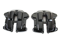 HARLEY M8 Rocker Box Cover Set Schwarz Passend für 2017-UP FLT,
