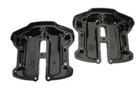 HARLEY M8 Rocker Box Cover Set Schwarz Passend für 2017-UP FLT,
