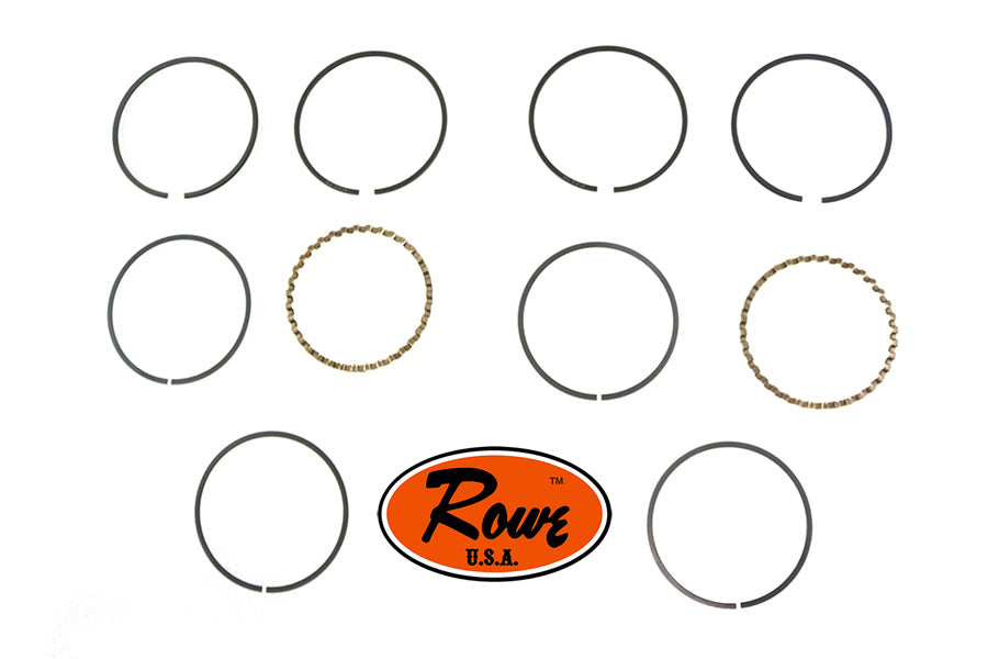 HARLEY 74 inch Piston Ring Set Standard Fits 1954-1977 FL,   1971-1977 FX,