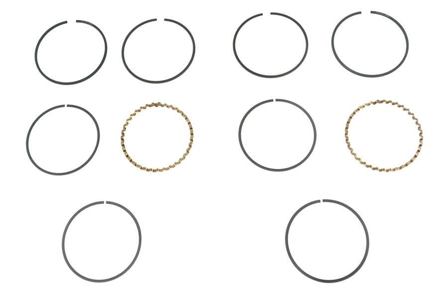 HARLEY 74 inch Piston Ring Set Standard Fits 1954-1977 FL,   1971-1977 FX,