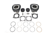 HARLEY M8 128 inch Big Bore Bolt On Cylinder Kit Black Fits 2017-2023 FLT,   2017-2023 FLST,   2017-