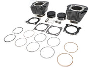 HARLEY M8 128 inch Big Bore Bolt On Cylinder Kit Black Fits 2017-2023 FLT,   2017-2023 FLST,   2017-