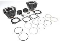 HARLEY M8 128 inch Big Bore Bolt On Cylinder Kit Black Fits 2017-2023 FLT,   2017-2023 FLST,   2017-