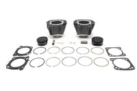 HARLEY M8 124 inch Big Bore Bolt On Cylinder Kit Black Fits 2017-2023 FLT,   2017-2023 FLST,   2017-