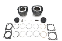 HARLEY M8 124 inch Big Bore Bolt On Cylinder Kit Black Fits 2017-2023 FLT,   2017-2023 FLST,   2017-