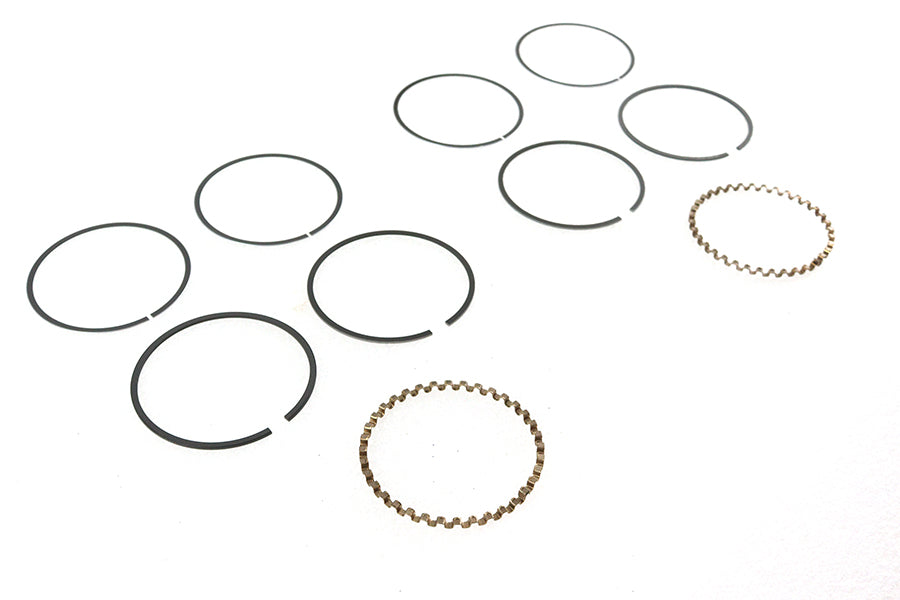 HARLEY 80 inch Shovelhead Piston Ring Set Standard Fits 1978-1984 FL,   1978-1984 FX,   1979-1983 FL