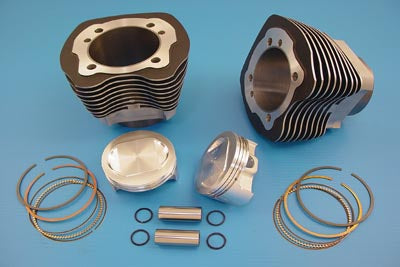 HARLEY 107 inch Big Bore Twin Cam Cylinder Kit Fits 1999-2006 FXST,   1999-2006 FLST,   1999-2006 FX