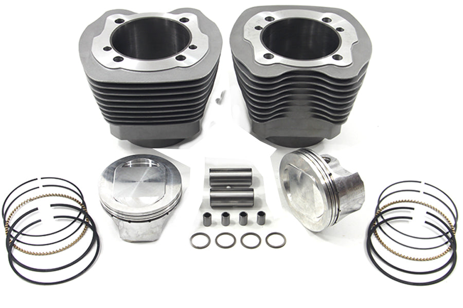 HARLEY 107 inch Big Bore Twin Cam Cylinder Kit Fits 1999-2006 FXST,   1999-2006 FLST,   1999-2006 FX