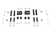 M8 Pushrod Cover Kit Black FITS  FXST 2018-UP FLST 2018-UP FLT 2017-UP