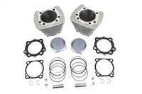 HARLEY 1270cc Cylinder and Piston Conversion Kit Silver Fits 1986-2003 XL,
