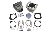 HARLEY 1270cc Cylinder and Piston Conversion Kit Silver Fits 1986-2003 XL,
