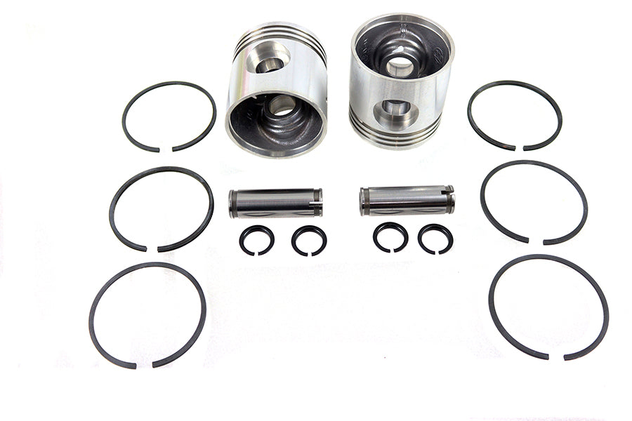 HARLEY Piston Kit .080 Oversize Fits 1929-1952 WL,   1929-1949 G,