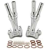 HARLEY TC-88 Pushrod Cover Kit Chrome Fits 1999-2016 FLT,   1999-2017 FLST,   1999-2017 FXST,
