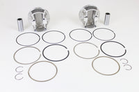 HARLEY Wiseco Tracker Series Piston Set .020 Oversize fits 1999-2006 FLT,  1999-2006 FXD,  1999-2006 FXST,  1999-2006 FLST,