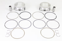 HARLEY Wiseco Tracker Series Piston Set .020 Oversize fits 1999-2006 FLT,  1999-2006 FXD,  1999-2006 FXST,  1999-2006 FLST,