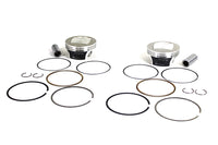 HARLEY Wiseco Tracker Series Kolben-Set Standardgröße Passend für 2007-2017 FLT, 2007-2017 FXD, 2007-20