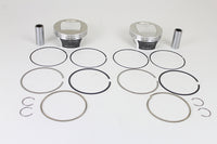 HARLEY Wiseco Tracker Series Piston Set .020 Oversize fits 2007-2017 FLT,  2007-2017 FXD,  2007-2017 FLST,  2007-2017 FXST,