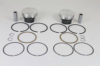 HARLEY Wiseco Tracker Series Piston Set fits 1984-1998 FLT,  1991-1998 FXD,  1984-1999 FXST,  1984-1994 FXR,  1986-1999 FLST,