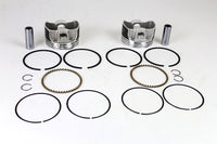 HARLEY Wiseco Tracker Series Piston Set fits 1984-1998 FLT,  1991-1998 FXD,  1984-1999 FXST,  1984-1994 FXR,  1986-1999 FLST,