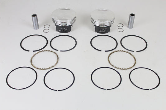 HARLEY Wiseco Tracker Series Piston Set .030 Oversize fits 1984-1998 FLT,  1991-1998 FXD,  1984-1999 FXST,  1984-1994 FXR,  1986-1999 FLST,