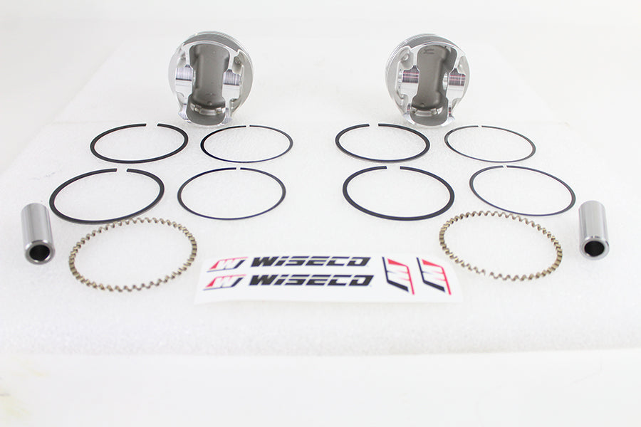 HARLEY Wiseco Tracker Series Kolbensatz .010 Übermaß Passend für 1984-1998 FLT, 1991-1998 FXD, 1984-19