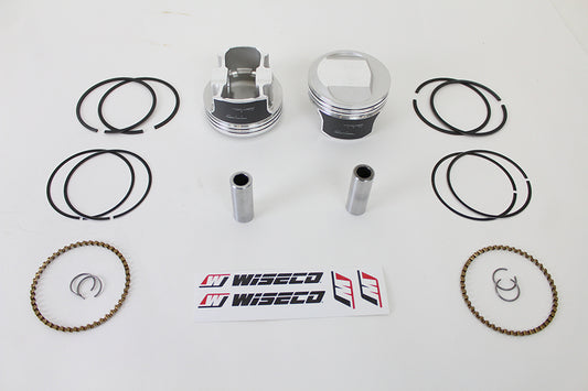 HARLEY Wiseco Tracker Series Piston Set .030 Oversize fits 1984-1998 FLT,  1991-1998 FXD,  1984-1999 FXST,  1984-1994 FXR,  1986-1999 FLST,