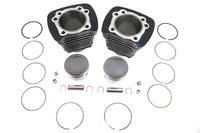 1270cc Cylinder and Piston Big Bore Conversion Kit Black SPORTSTER XL 1986-2003