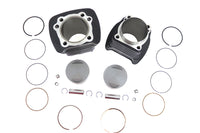 1270cc Cylinder and Piston Big Bore Conversion Kit Black SPORTSTER XL 1986-2003