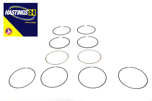 HARLEY 107 inch M8 Moly Piston Ring Set Standard fits 2019-2020 FLHT,   2018-2020 FLDE,   2018-2020 FLSB,   2018-2020 FLSL,   2018-2020 FXBB,   2018-
