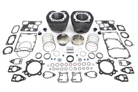 HARLEY 110 CI Zylinder-Kit Schwarz Passend für 2007-2017 FXST, 2007-2017 FLST, 2007-2017 FXD, 2007-2016